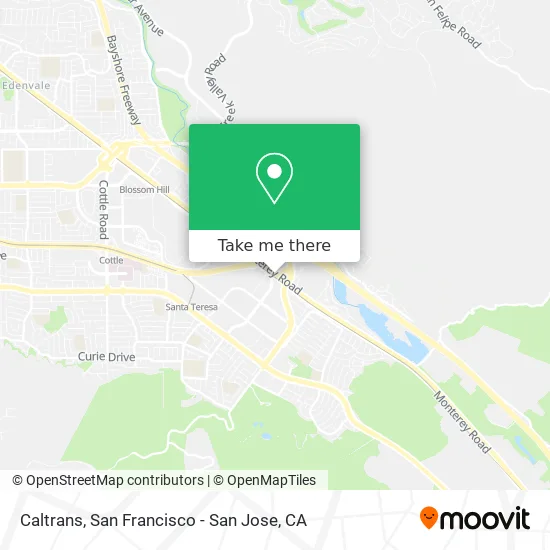 Mapa de Caltrans