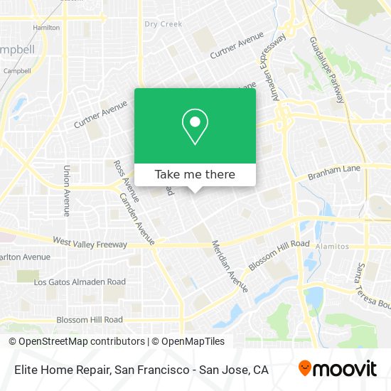 Elite Home Repair map