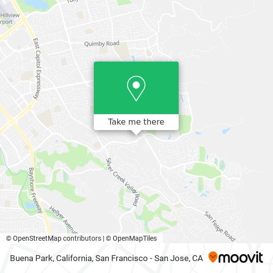 Mapa de Buena Park, California