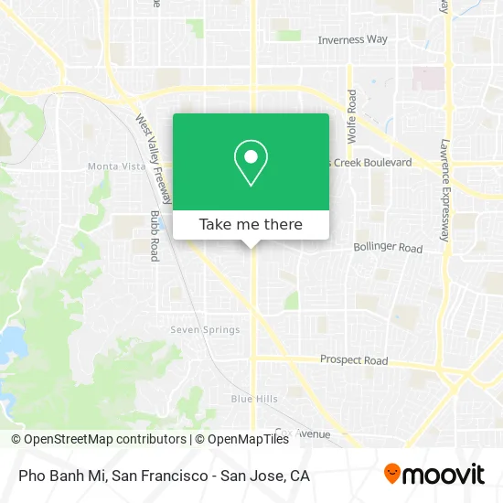 Pho Banh Mi map