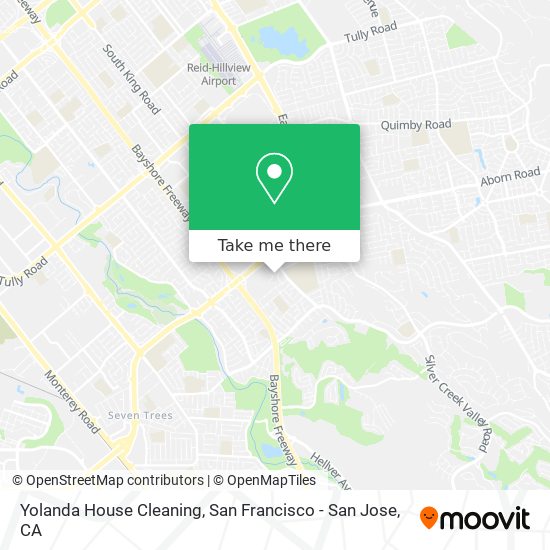 Yolanda House Cleaning map