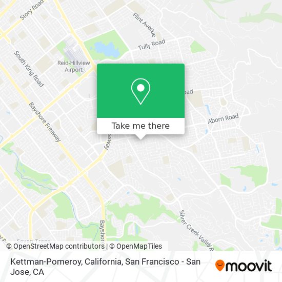 Kettman-Pomeroy, California map