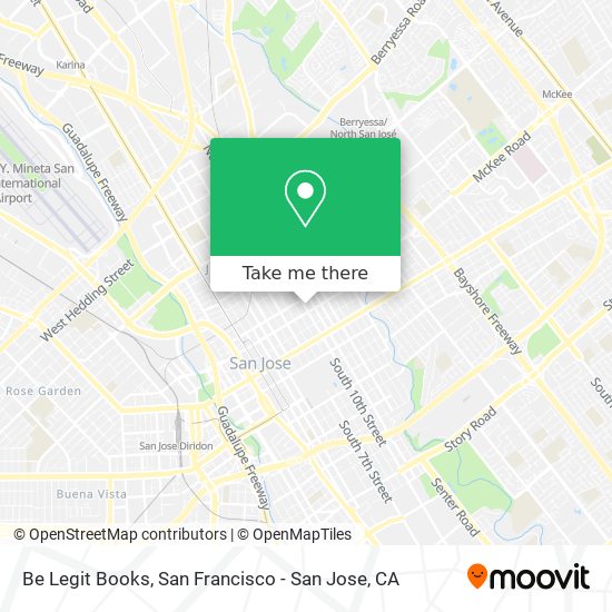 Be Legit Books map