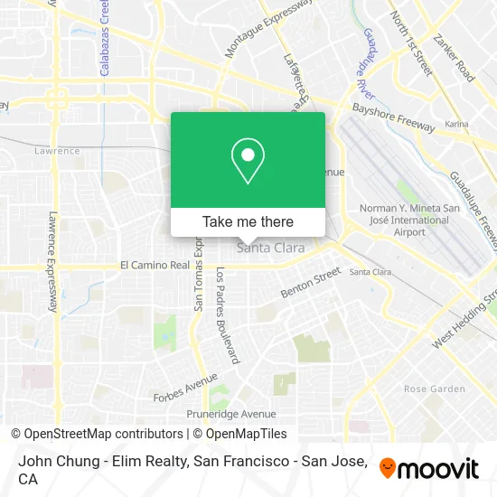 John Chung - Elim Realty map