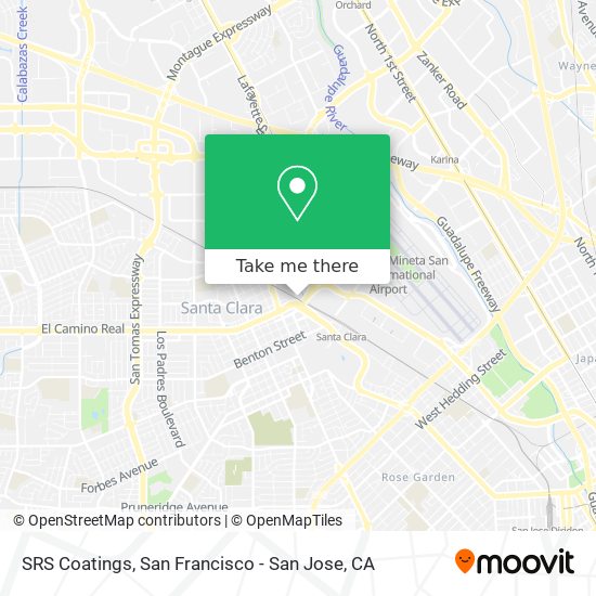 Mapa de SRS Coatings