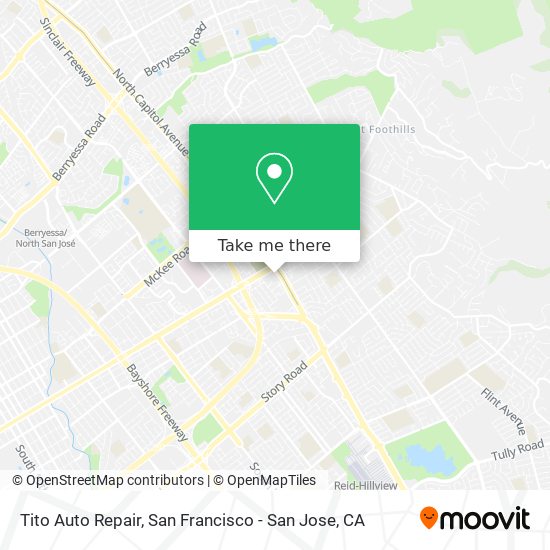 Mapa de Tito Auto Repair