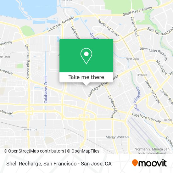 Shell Recharge map