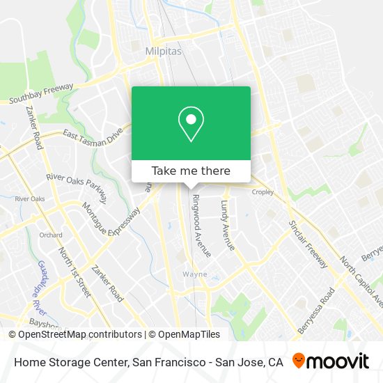 Mapa de Home Storage Center