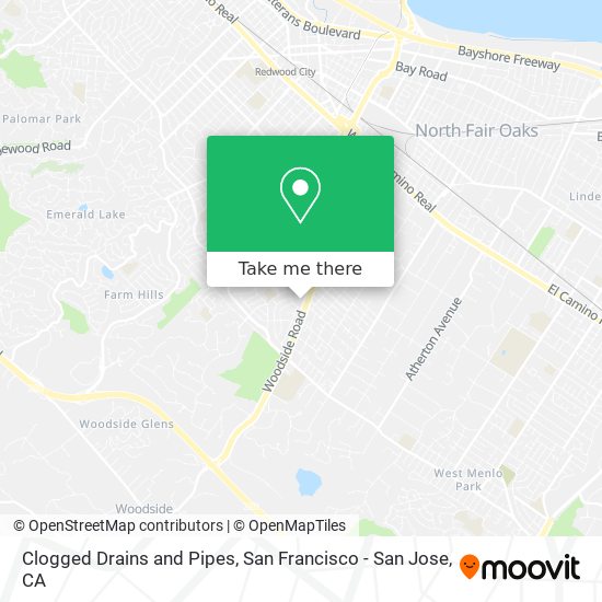 Clogged Drains and Pipes map