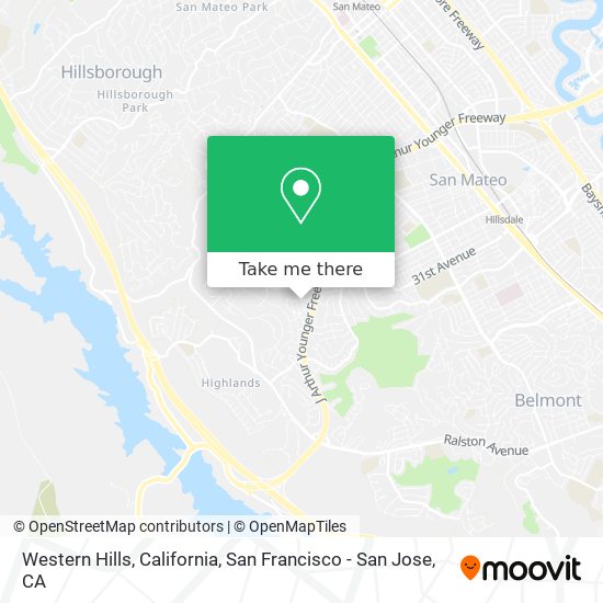 Mapa de Western Hills, California