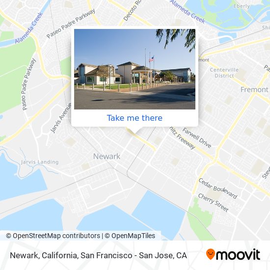 Mapa de Newark, California