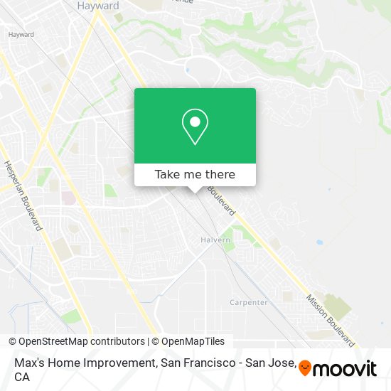 Max's Home Improvement map