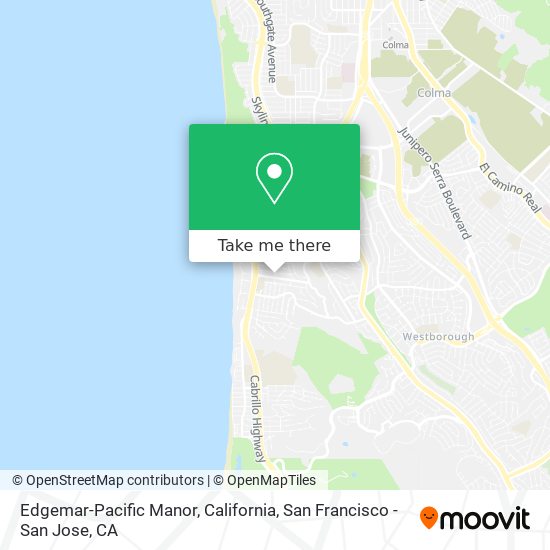 Mapa de Edgemar-Pacific Manor, California