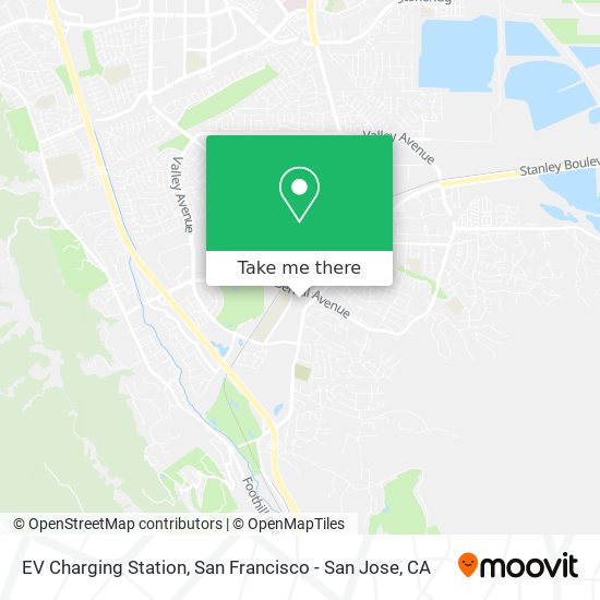 Mapa de EV Charging Station