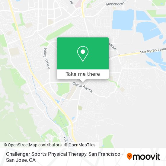 Mapa de Challenger Sports Physical Therapy