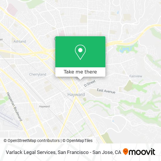 Varlack Legal Services map