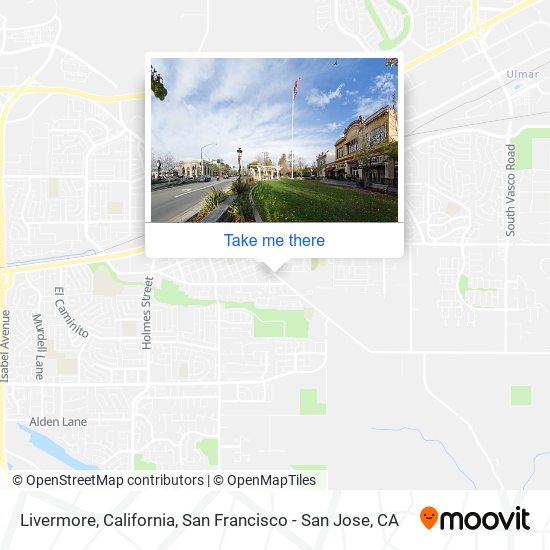 Livermore, California map