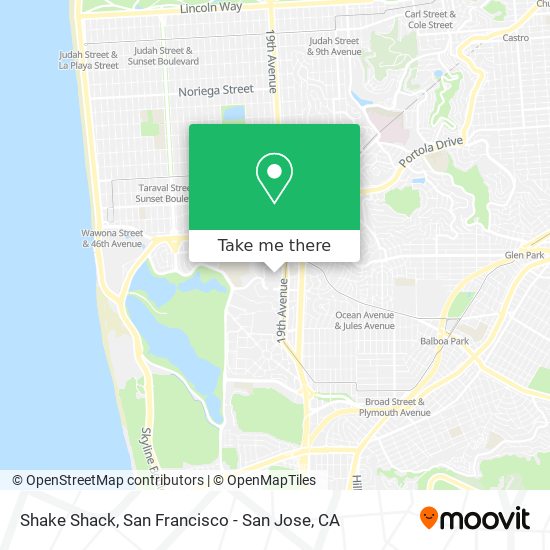 Shake Shack map