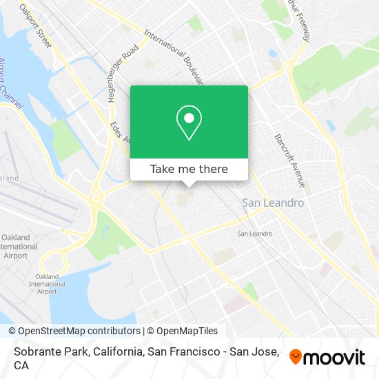 Mapa de Sobrante Park, California