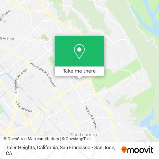 Toler Heights, California map