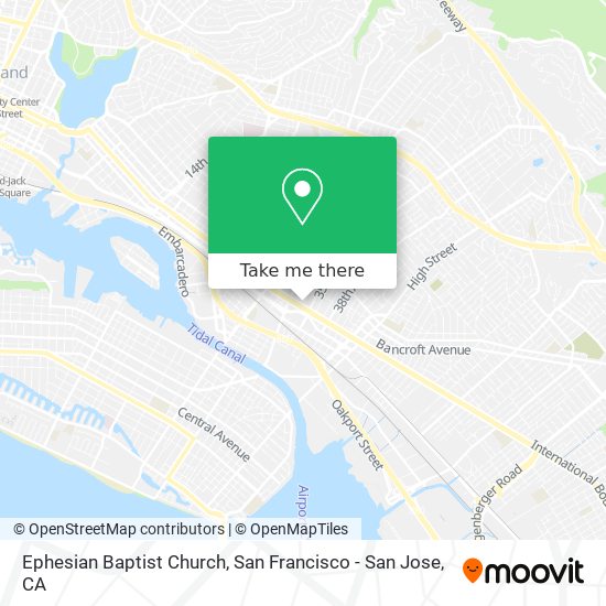 Ephesian Baptist Church map