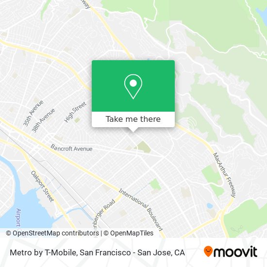 Metro by T-Mobile map