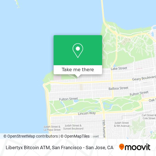 Libertyx Bitcoin ATM map