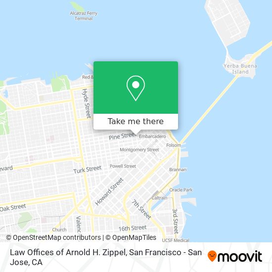 Mapa de Law Offices of Arnold H. Zippel