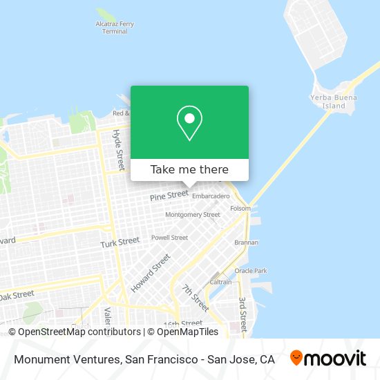 Monument Ventures map