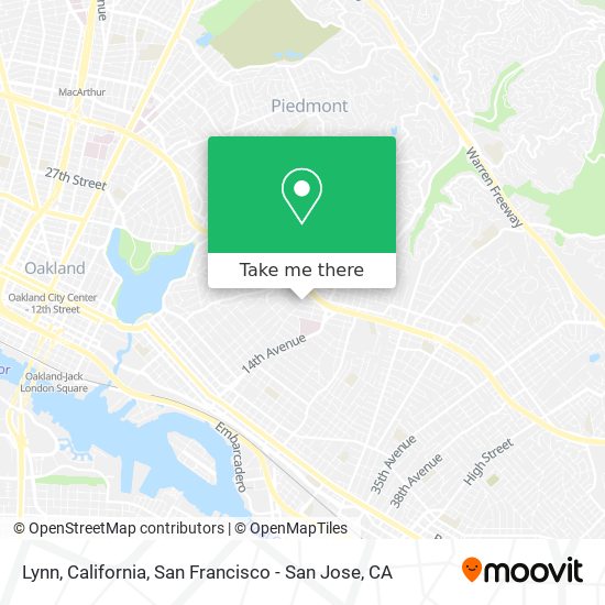 Mapa de Lynn, California