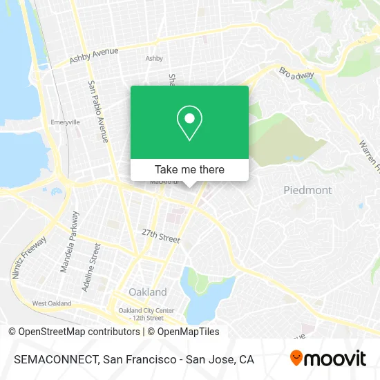 SEMACONNECT map