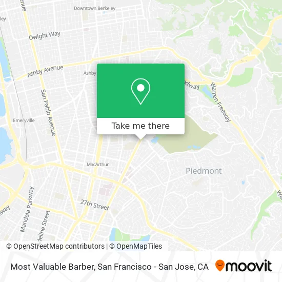 Most Valuable Barber map