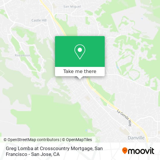 Greg Lomba at Crosscountry Mortgage map
