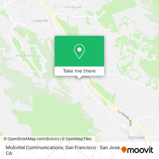 Mobvitel Communications map