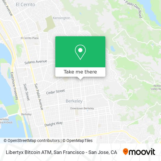 Libertyx Bitcoin ATM map