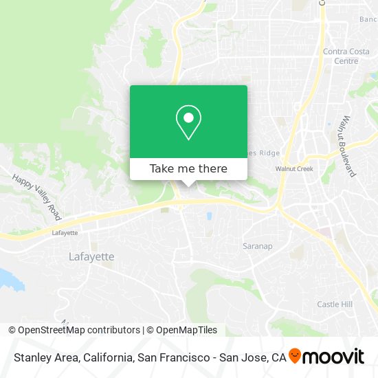 Stanley Area, California map