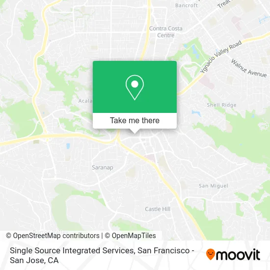 Single Source Integrated Services map