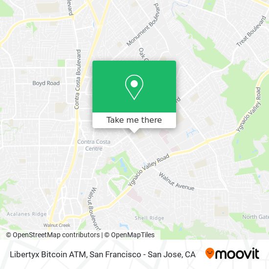 Libertyx Bitcoin ATM map