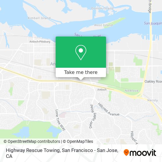 Mapa de Highway Rescue Towing