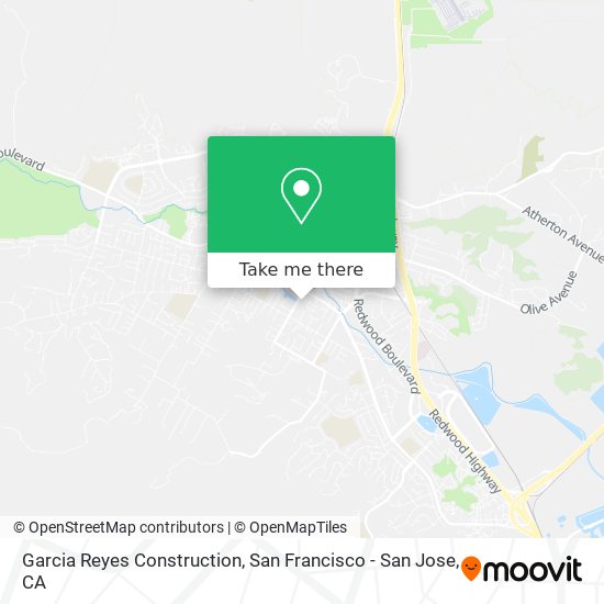 Garcia Reyes Construction map