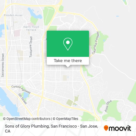 Sons of Glory Plumbing map