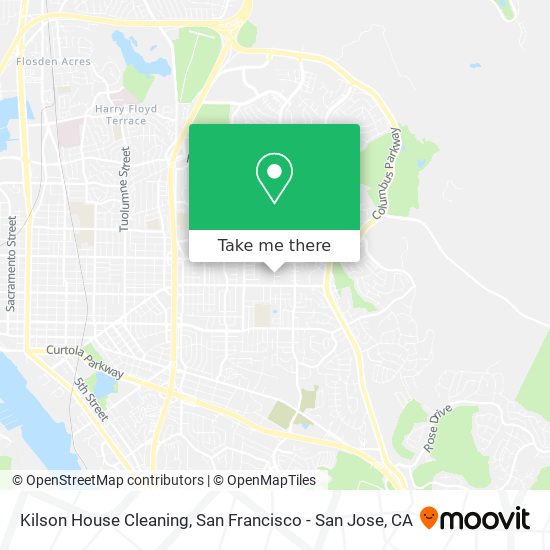 Kilson House Cleaning map