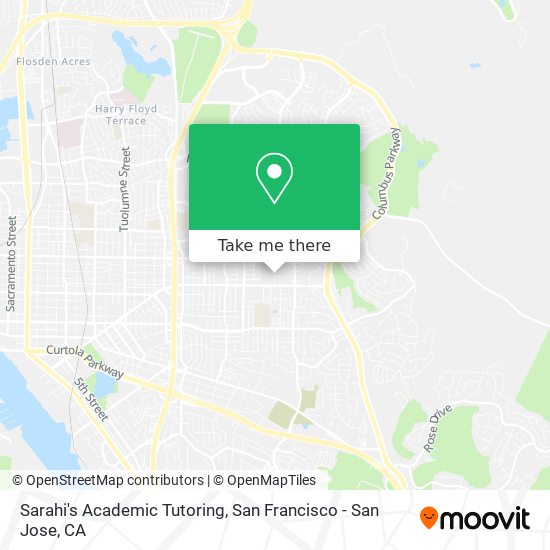 Sarahi's Academic Tutoring map