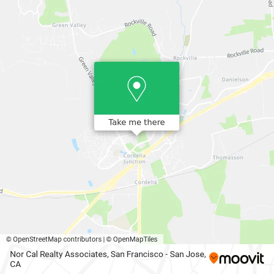 Nor Cal Realty Associates map