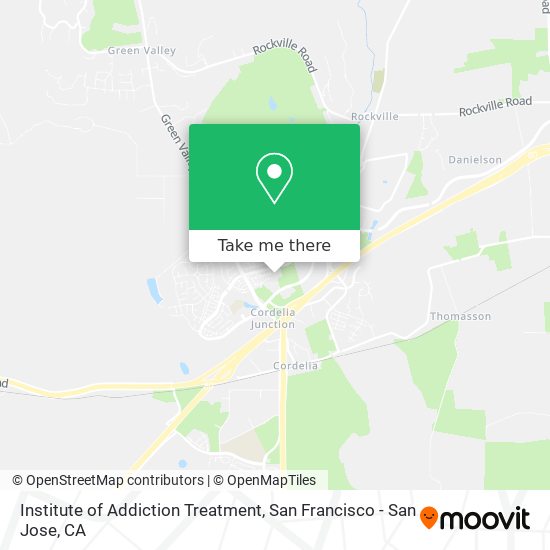 Institute of Addiction Treatment map