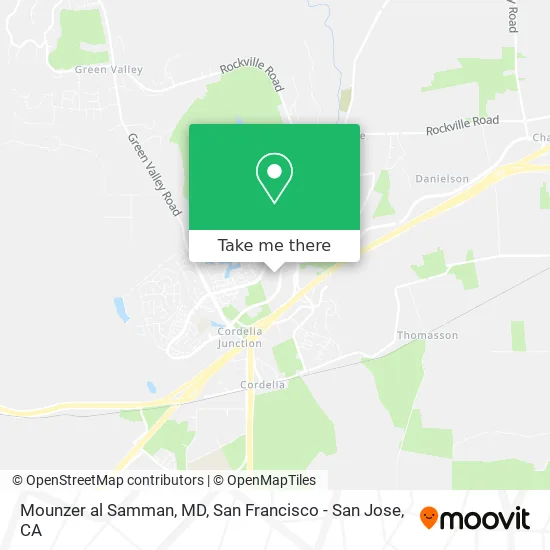 Mounzer al Samman, MD map