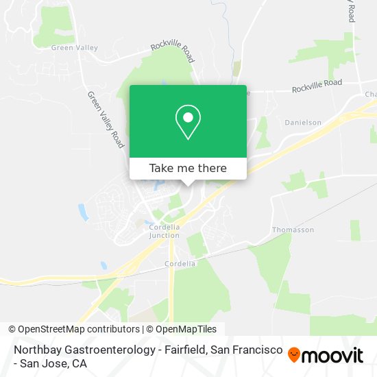 Northbay Gastroenterology - Fairfield map