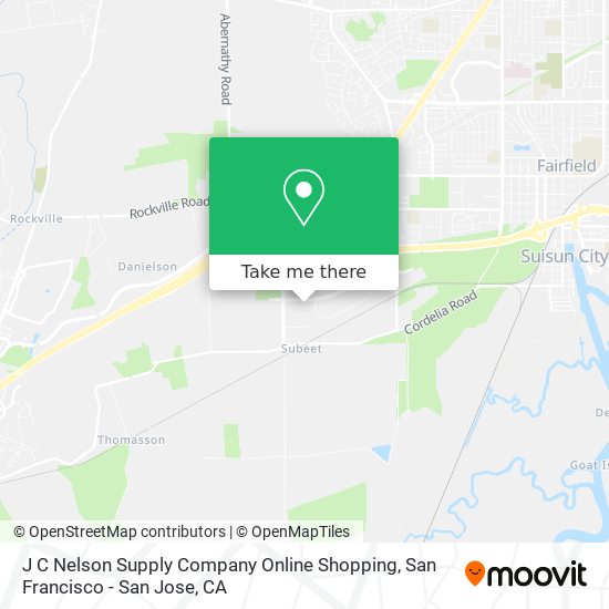 J C Nelson Supply Company Online Shopping map
