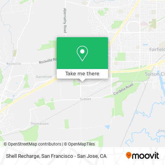 Shell Recharge map