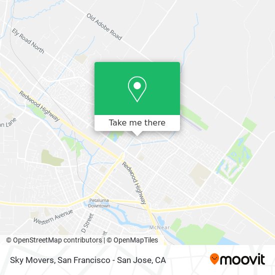 Mapa de Sky Movers